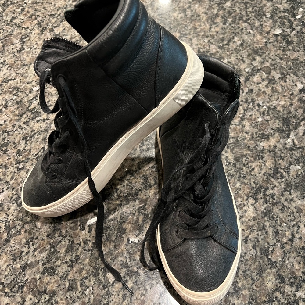 UGG Black High-Top Athletic Shoes